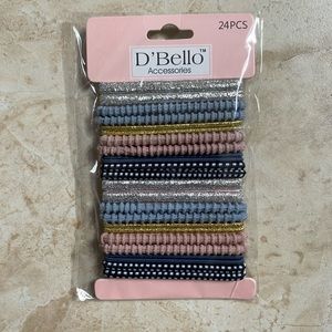 DBello Hair Ties 24 Piece